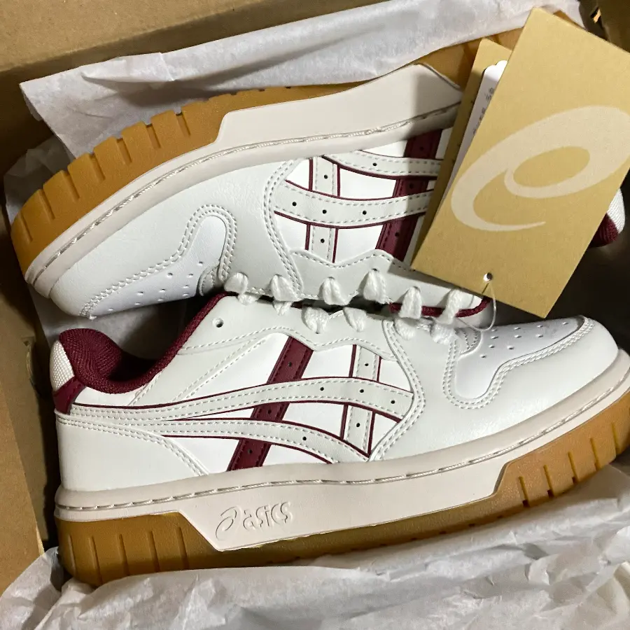 Giày Asics Court MZ 2.0 ‘White Red’ 1203A405-103 - Ảnh 6