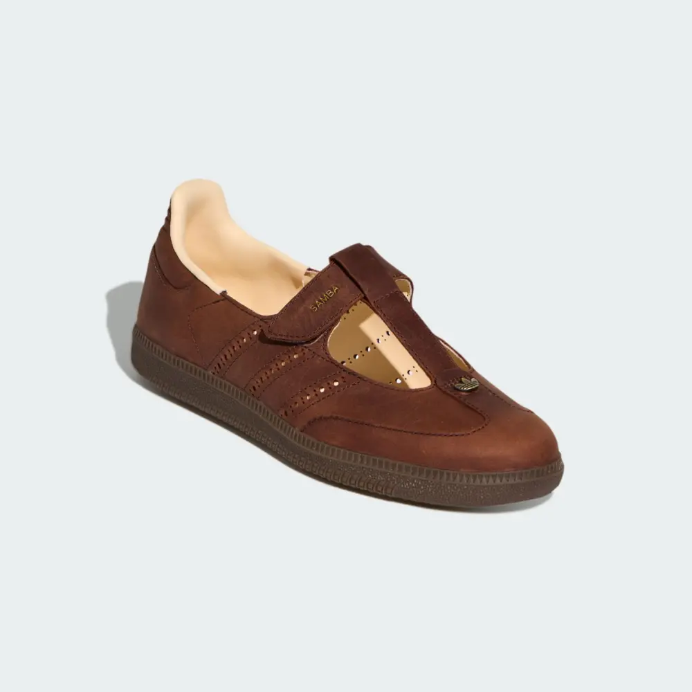 Giày Adidas Samba Mary Jane ‘Brown Beige’ HP7130 - Ảnh 3