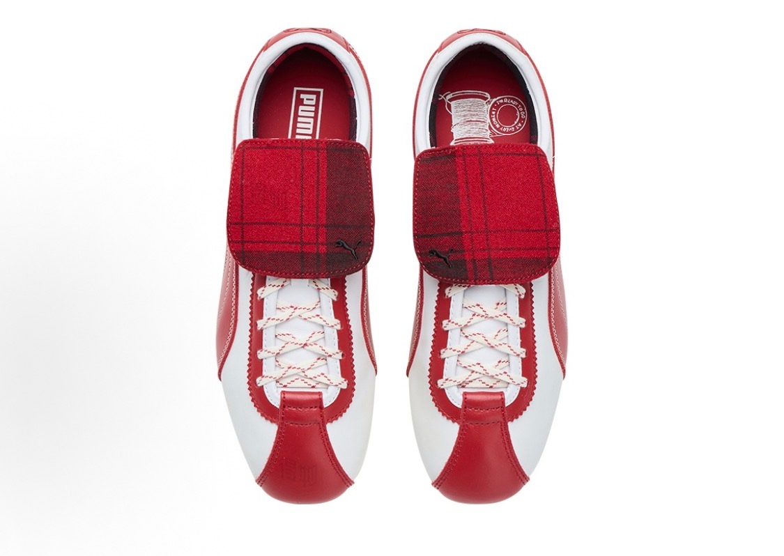 Alternative view of Giày Puma Tackle ‘White Red’ 409658-01