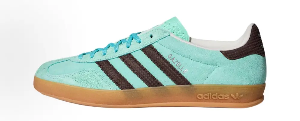 Giày Adidas Originals Gazelle Indoor ‘Green Brown’ KZ6952 - Ảnh 5