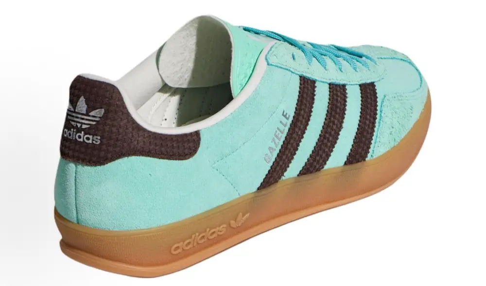 Giày Adidas Originals Gazelle Indoor ‘Green Brown’ KZ6952 - Ảnh 3