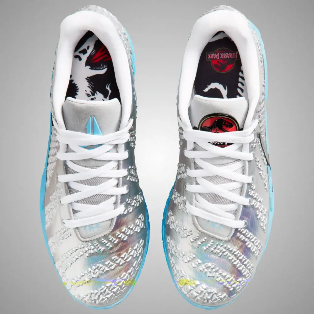 Giày Nike Ja 3 Jurassic Park ‘Metallic Silver’ IU7240-002 - Ảnh 3
