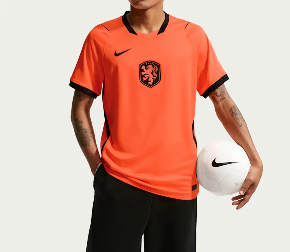 Áo Nike Netherlands 2026 Home Jersey ‘Orange’ IB5334-809 - Ảnh 3