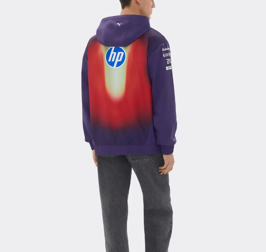 Áo Puma Replica Hoodie for Scuderia Ferrari 'Deep Plum' 713962-01 - Ảnh 3