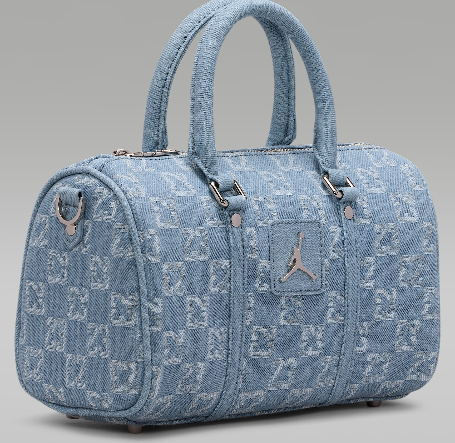 Alternative view of Túi Nike Air Jordan Monogram Duffle Bag ‘Light Blue’ IZ8440-412