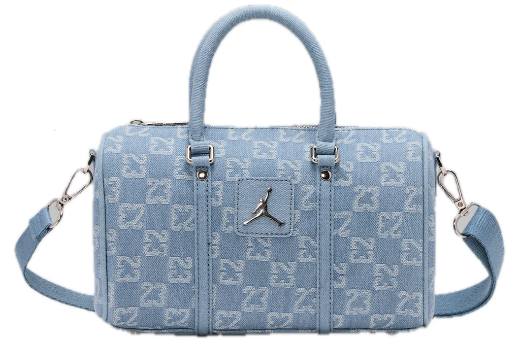Túi Nike Air Jordan Monogram Duffle Bag ‘Light Blue’ IZ8440-412