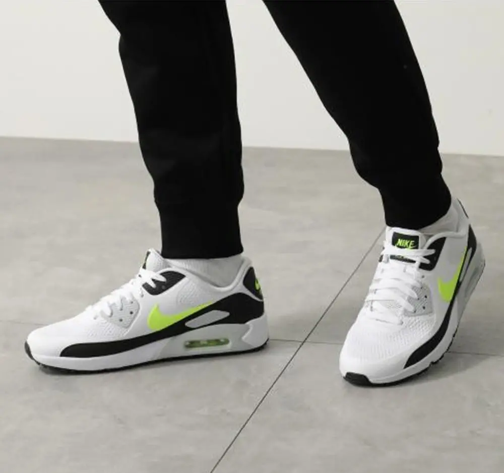 Alternative view of Giày Nike Air Max 90 Golf ‘White Hot Lime’ HV9305-103