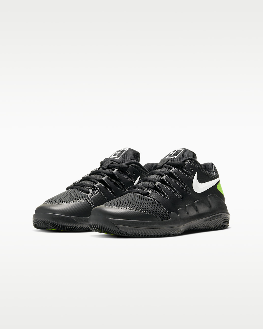 Giày Nike Court Jr. Vapor X 'Black' AR8851-009 - Ảnh 4