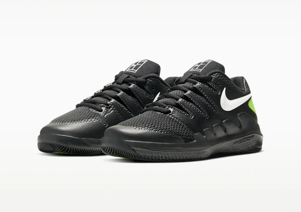 Alternative view of Giày Nike Court Jr. Vapor X 'Black' AR8851-009