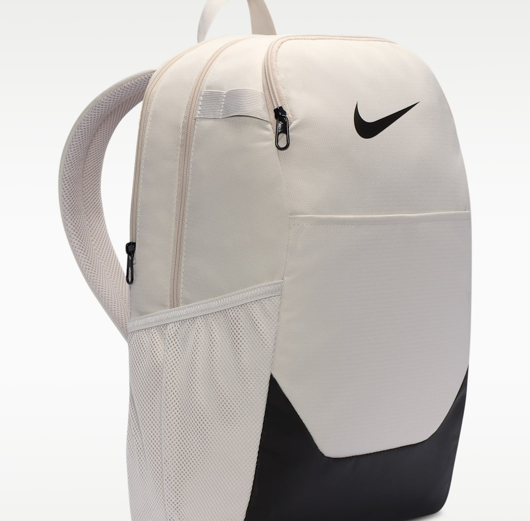 Alternative view of Balo Nike Brasilia Backpack ‘Light Bone’ IB4408-072