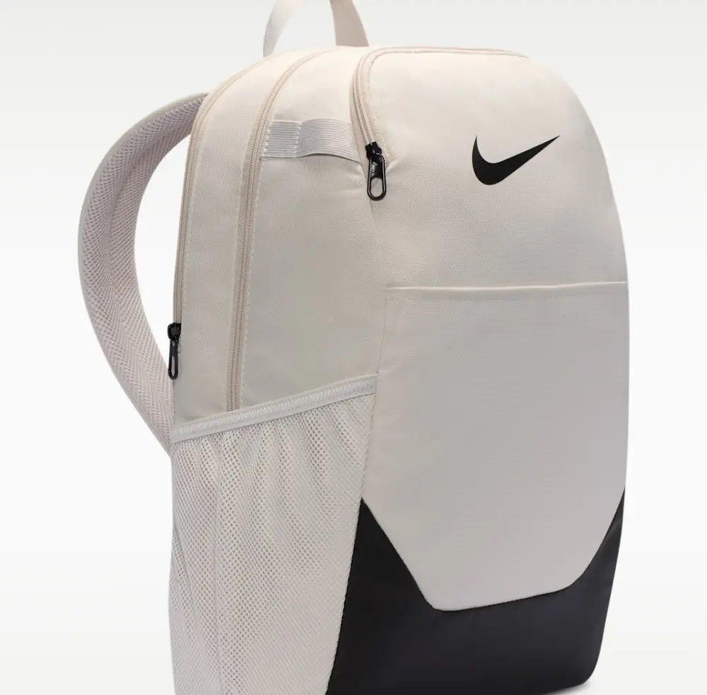Alternative view of Balo Nike Brasilia Backpack ‘Light Bone’ IB4408-072