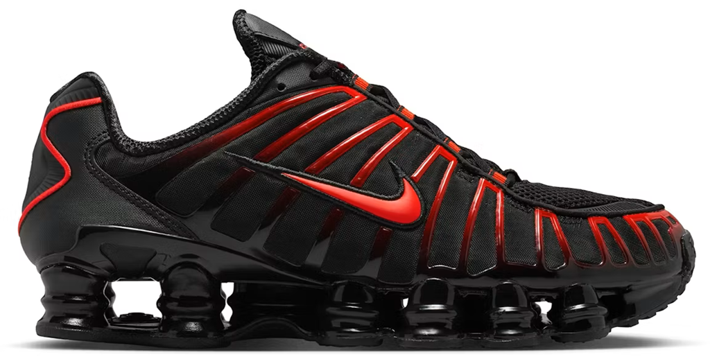 Giày Nike Shox TL 'Black Light Crimson' AV3595-016