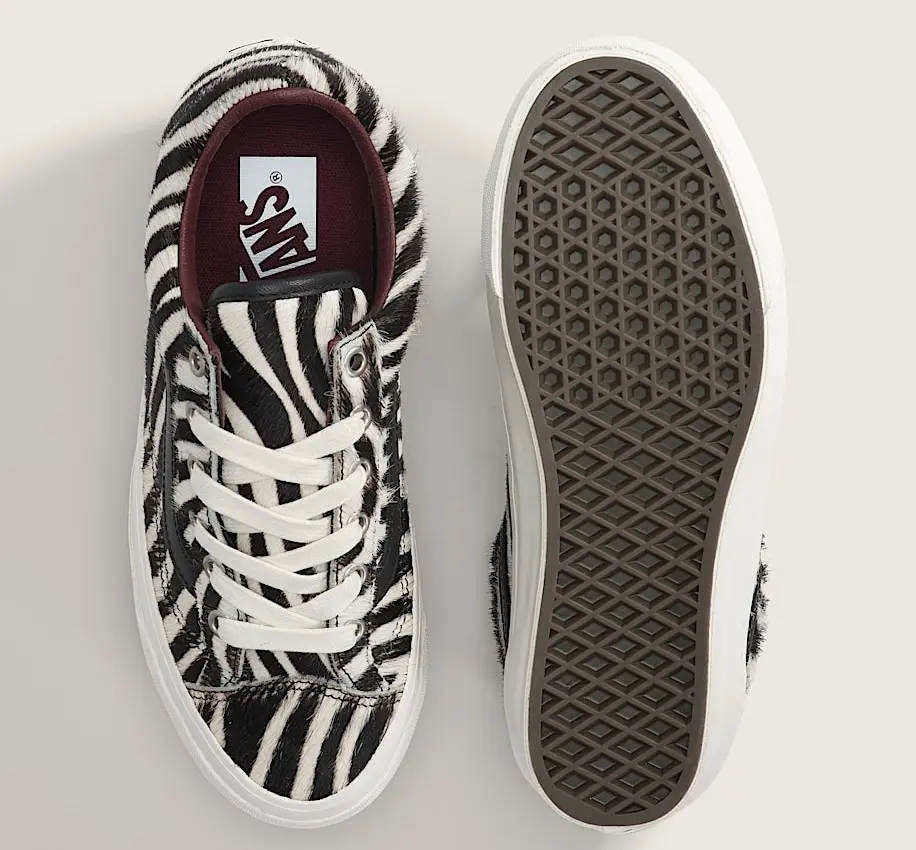Giày Vans Premium Old Skool 36 ‘Pony Zebra’ VN000EHDZBR - Ảnh 3