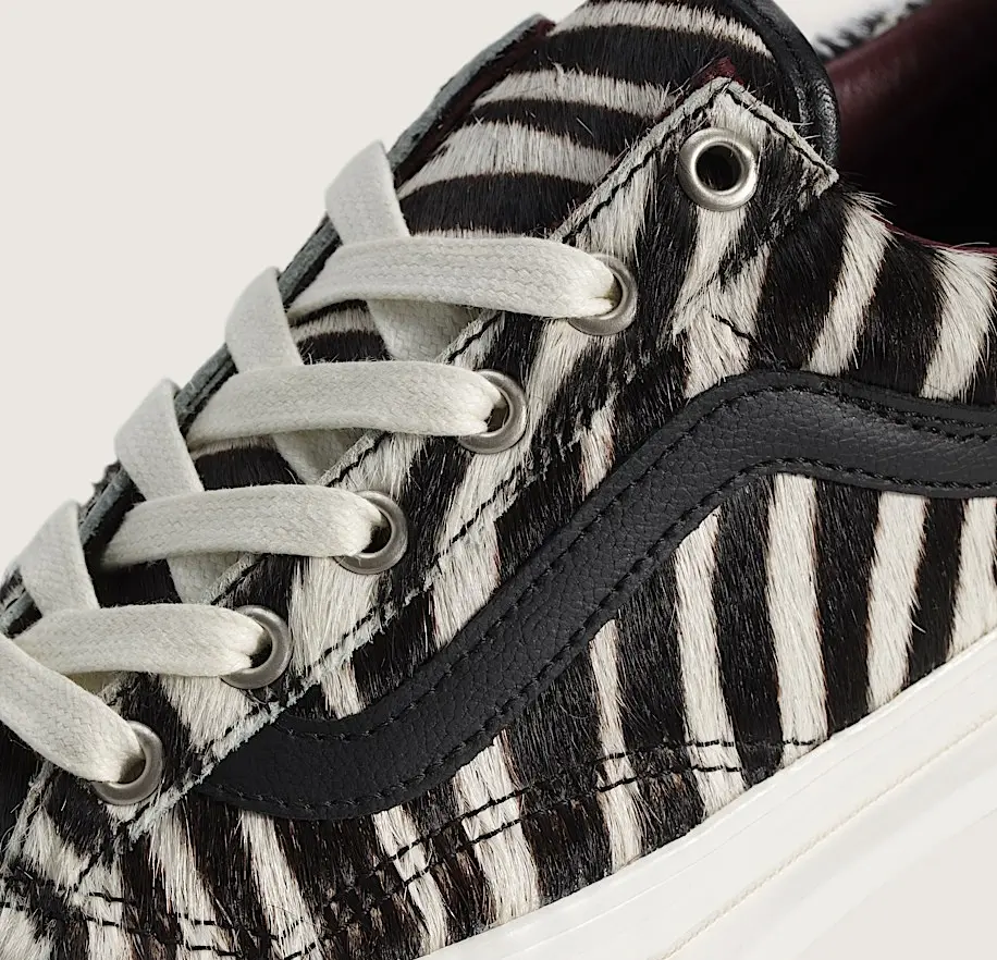 Giày Vans Premium Old Skool 36 ‘Pony Zebra’ VN000EHDZBR - Ảnh 5