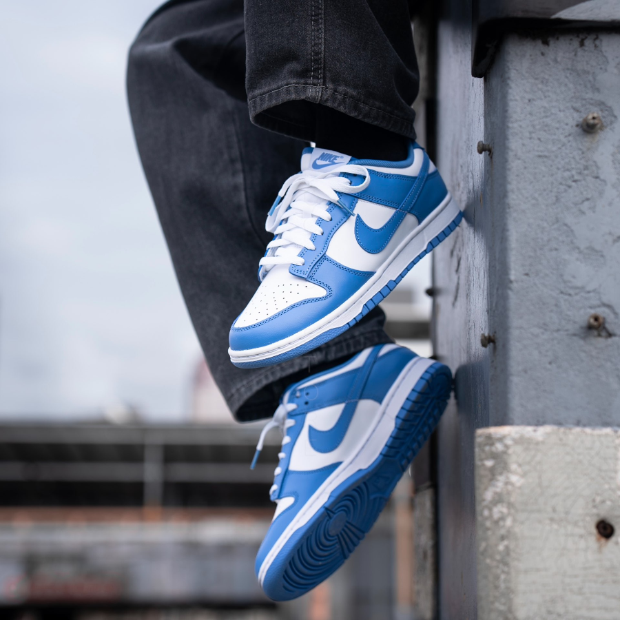 Alternative view of Giày Nike Dunk Low Retro ‘White Polar Blue’ DV0833-400