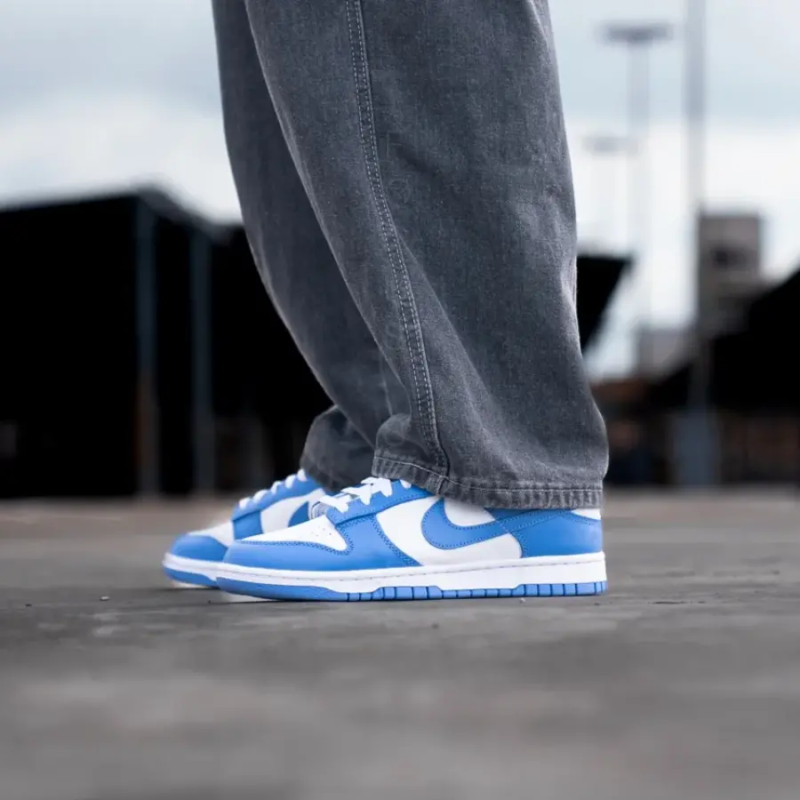 Giày Nike Dunk Low Retro ‘White Polar Blue’ DV0833-400 - Ảnh 5