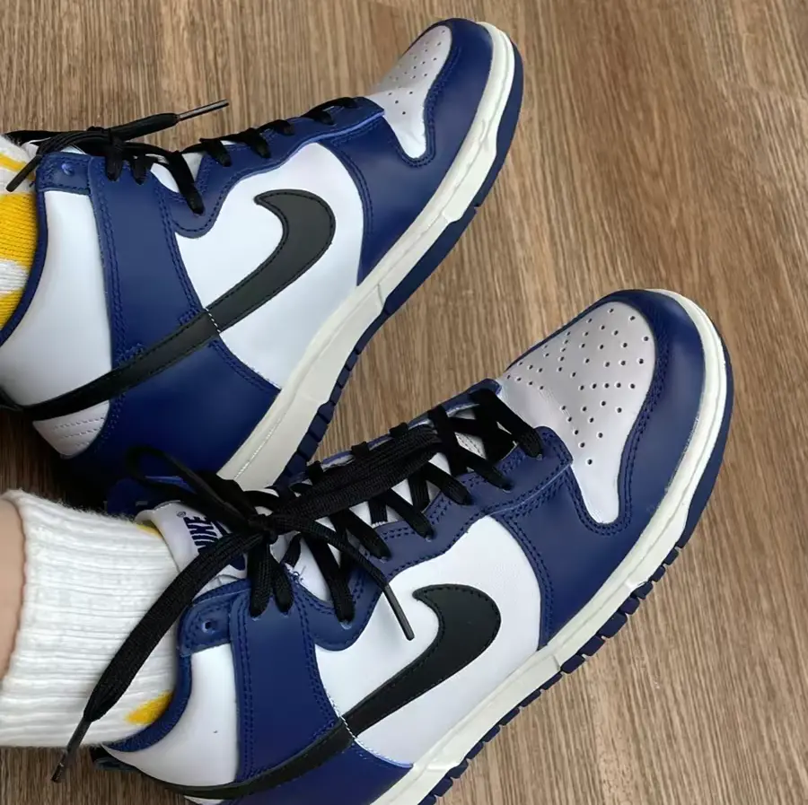 Giày Nike Dunk High ‘Deep Royal Blue’ DD1869-400 - Ảnh 5