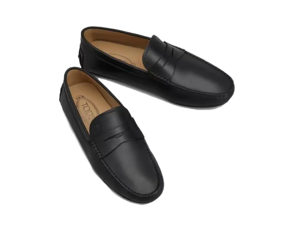 Giày Tods City Komino Leather ‘Black’ XXM42C00640D90B999 - Ảnh 3