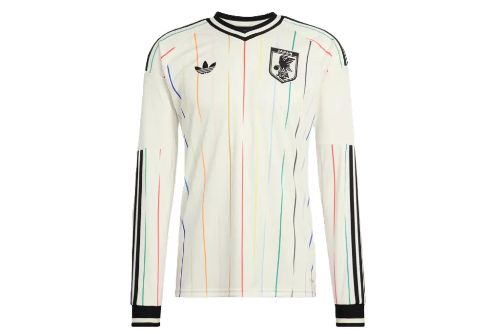 Áo adidas Japan 26 Away Long Sleeve Jersey ‘White’ JZ9697
