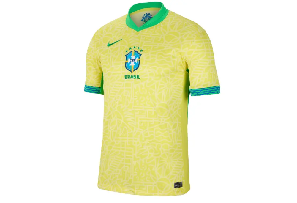 Áo Nike Brazil 2024 Home Jersey 'Yellow' FJ4284-706