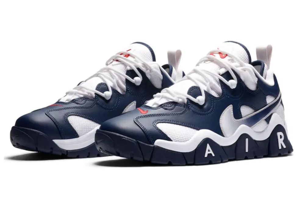 Giày Nike Air Barrage Low USA 'Midnight Navy' CN0060-400 - Ảnh 3