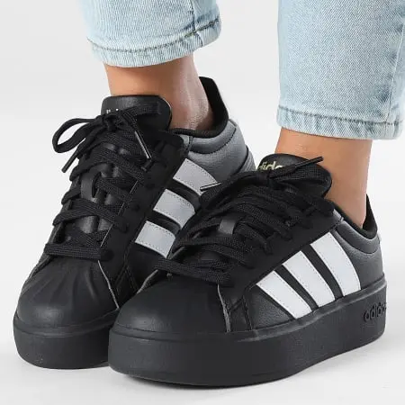 Giày Adidas Streettalk Bold ‘Black’ KJ3855 - Ảnh 5