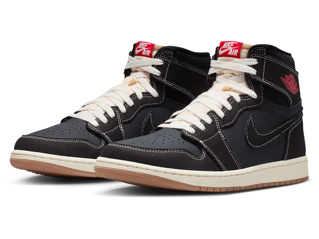 Alternative view of Giày Nike Air Jordan 1 Retro High OG Flight ‘Black’ II9811-001