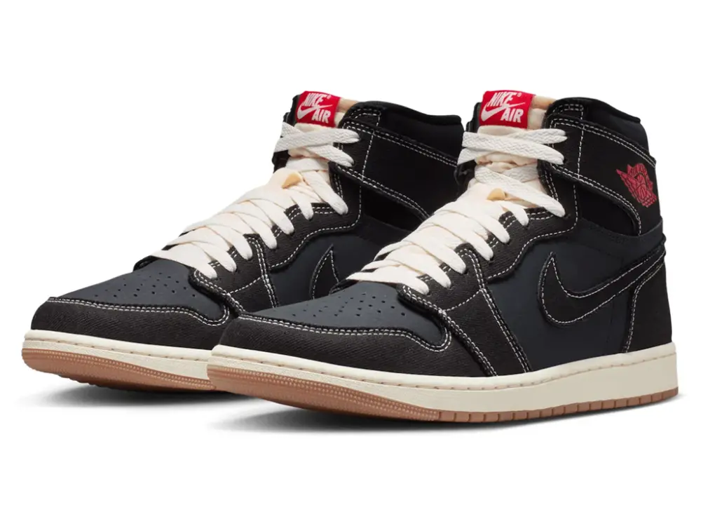 Alternative view of Giày Nike Air Jordan 1 Retro High OG Flight ‘Black’ II9811-001