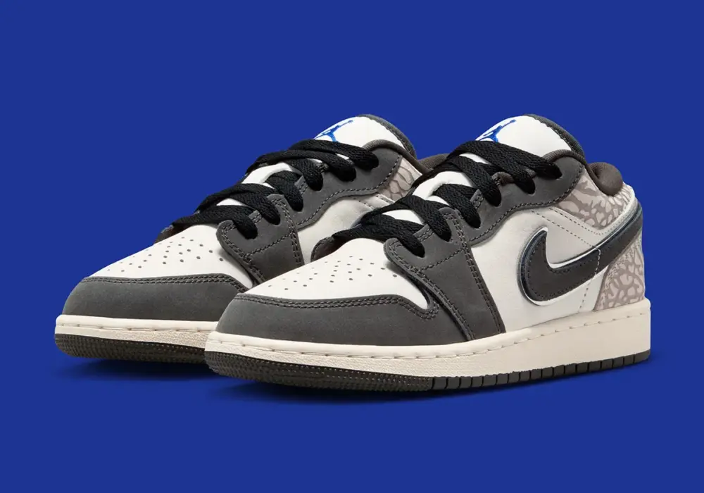 Giày Nike Air Jordan 1 Low 'Grey' IU2269-100 - Ảnh 6