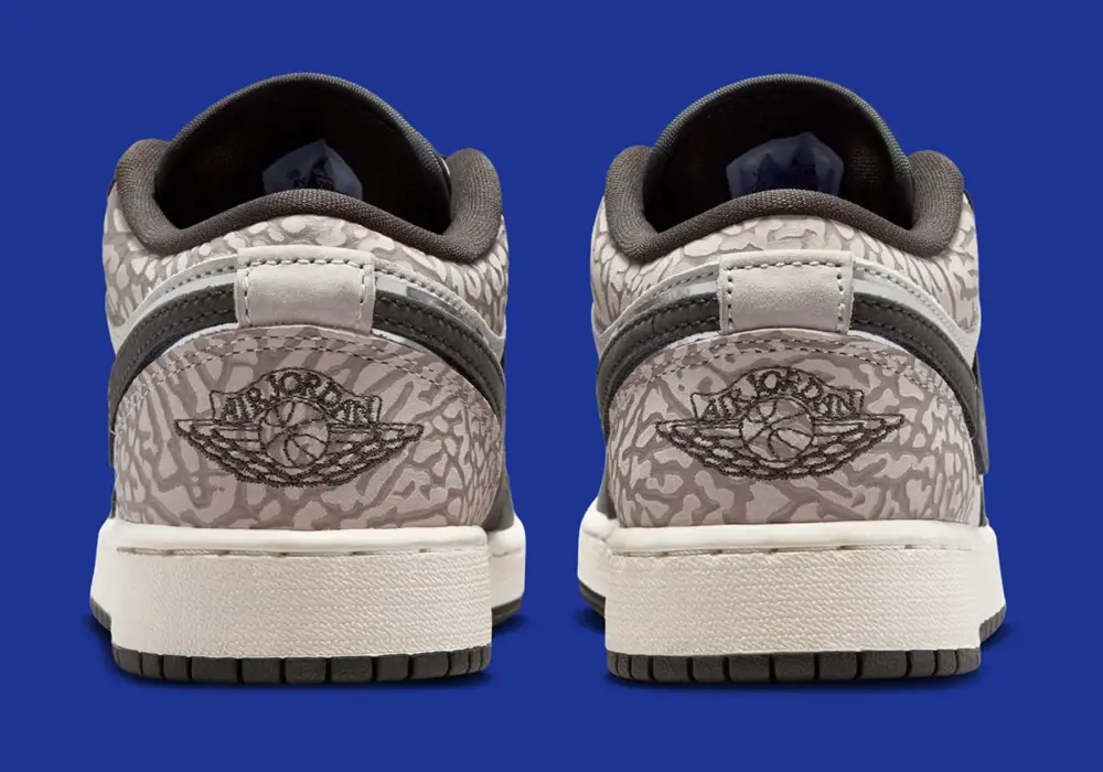 Giày Nike Air Jordan 1 Low 'Grey' IU2269-100 - Ảnh 4
