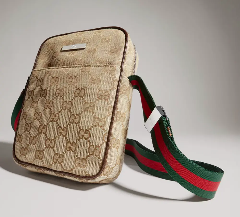 Túi Gucci Tag Small Crossbody Bag 'Sand' A0022Z-FAGBV-9653 - Ảnh 4