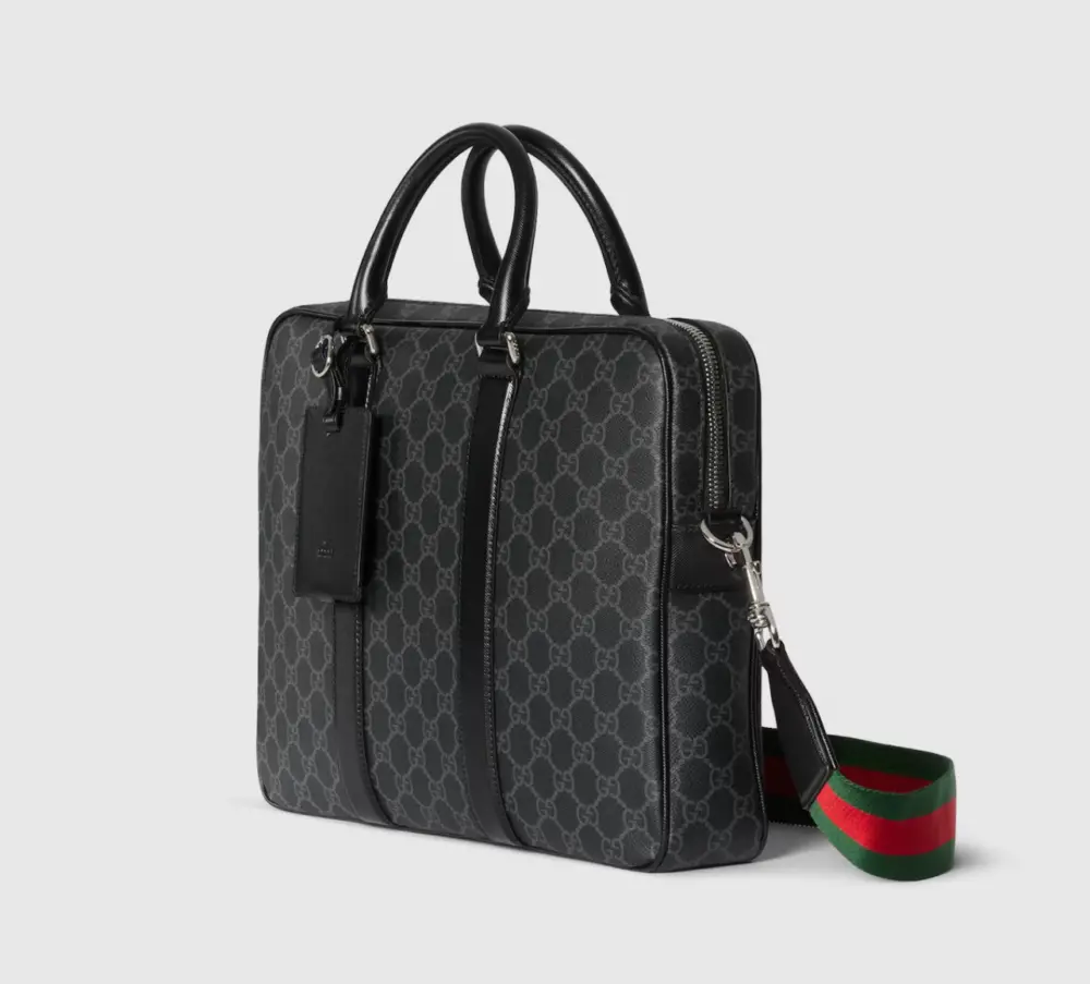 Túi Gucci Porter Large Briefcase 'Black' 860871-FAFSI-1053 - Ảnh 5