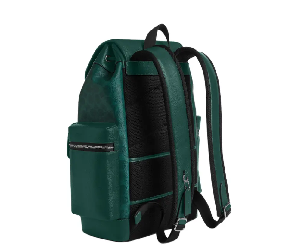Balo Coach Sprint Colorblock Signature 'Green' CBI12-SVE0 - Ảnh 3