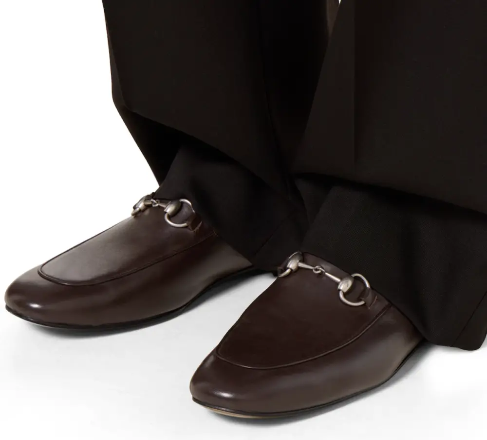 Giày Gucci Mule With Horsebit 'Brown' 853465-DLC00-2140 - Ảnh 5