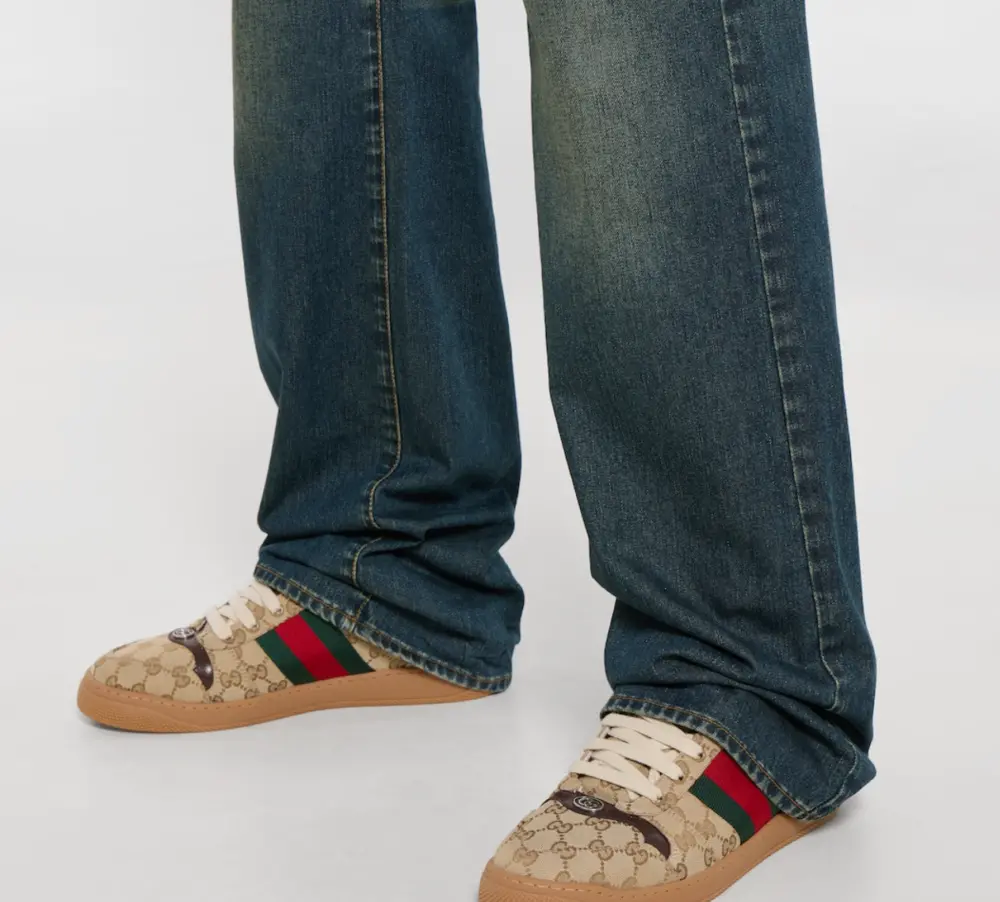 Giày Gucci Screener Sneaker 'Sand' 865046-FAFYV-9649 - Ảnh 4