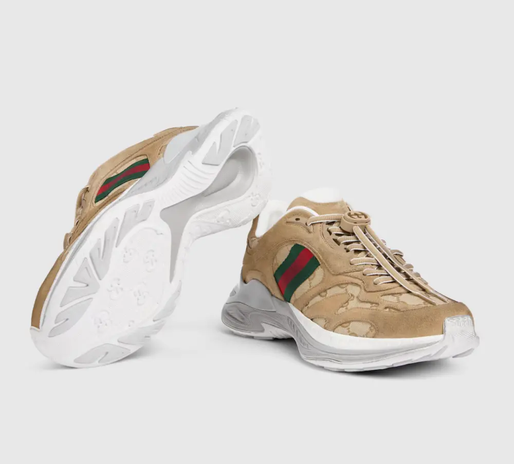 Alternative view of Giày Gucci 2.0 Trainers 'Brown' 853709-AAF57-2942