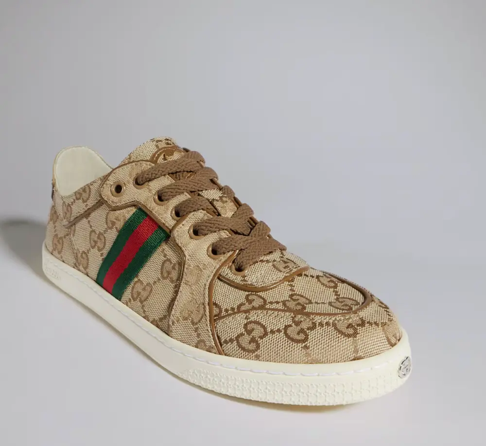 Giày Gucci Stretch Low-Top Sneaker 'Beige' 871611-FAF48-9644 - Ảnh 5