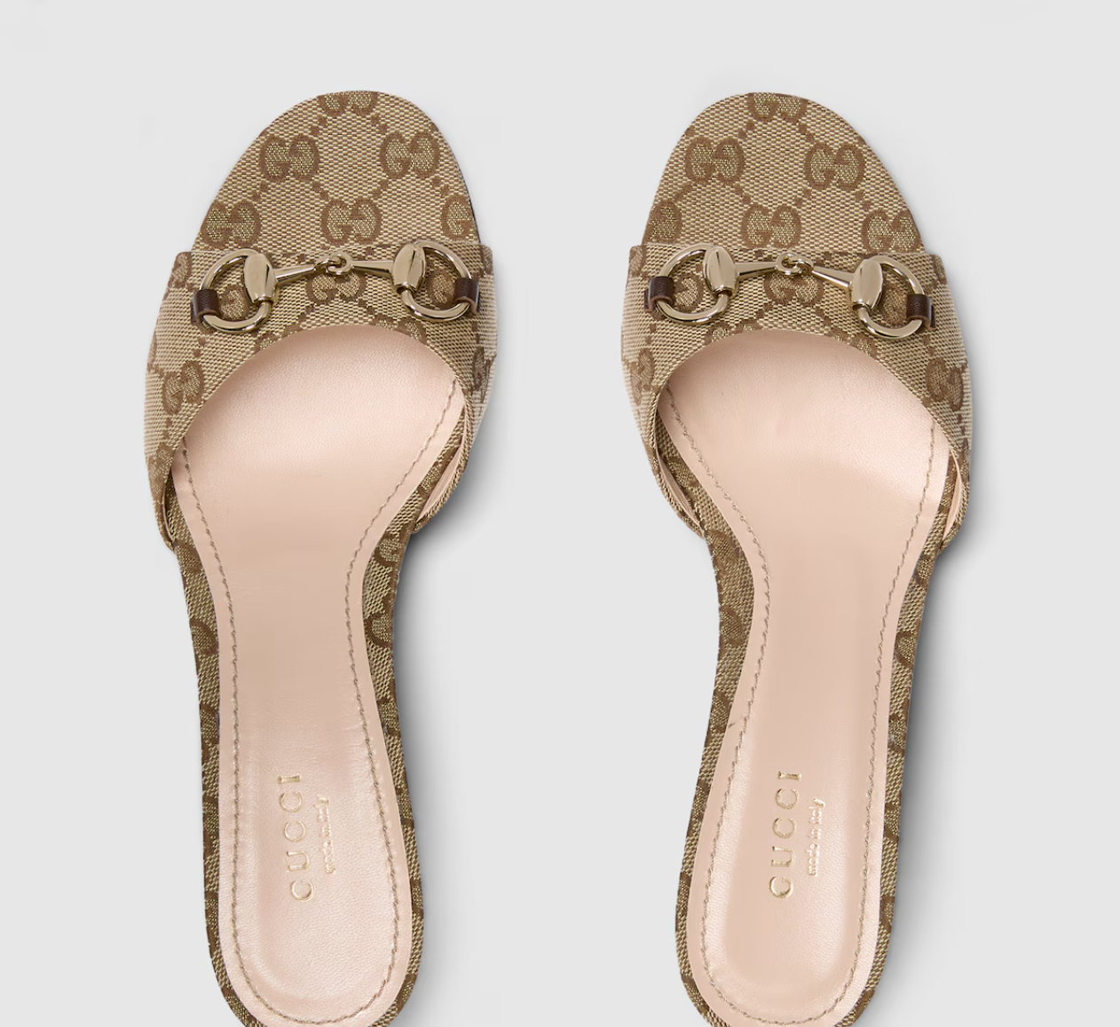 Alternative view of Giày Gucci Slide Sandal Horsebit 'Brown' 853672-KY980-9744