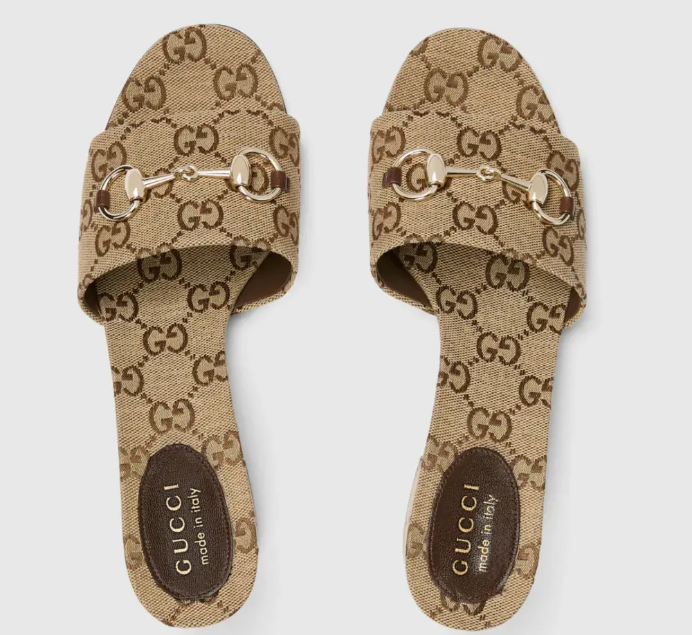 Alternative view of Giày Gucci Slide Sandal 'Brown' 854882-9SF10-2544