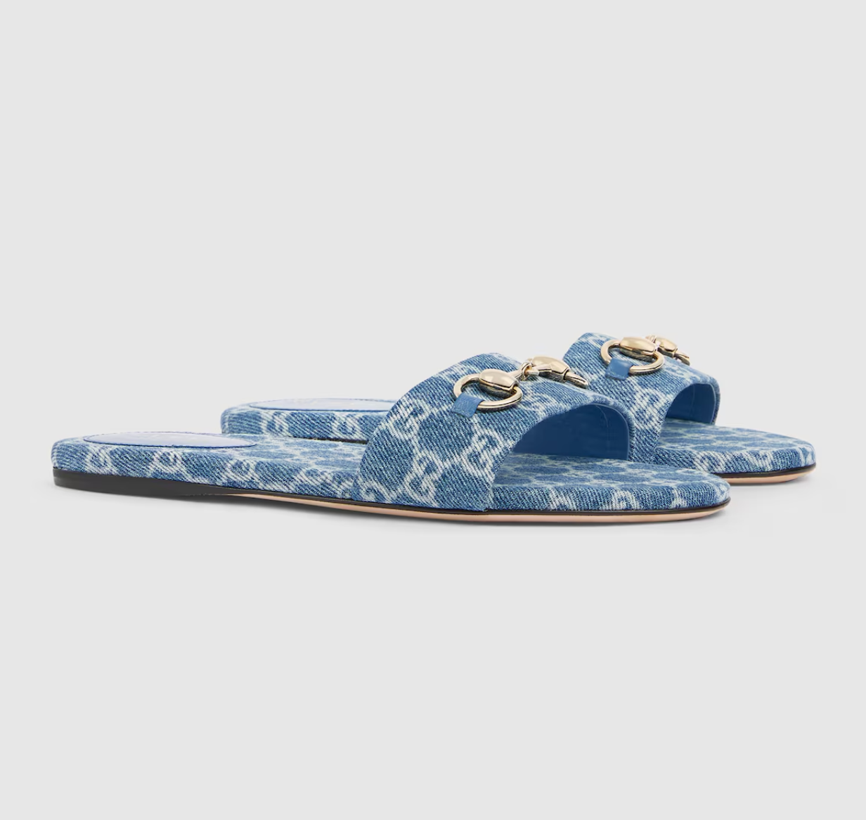 Alternative view of Dép Gucci Slide Sandal 'Blue' 835828-FAFGT-4746