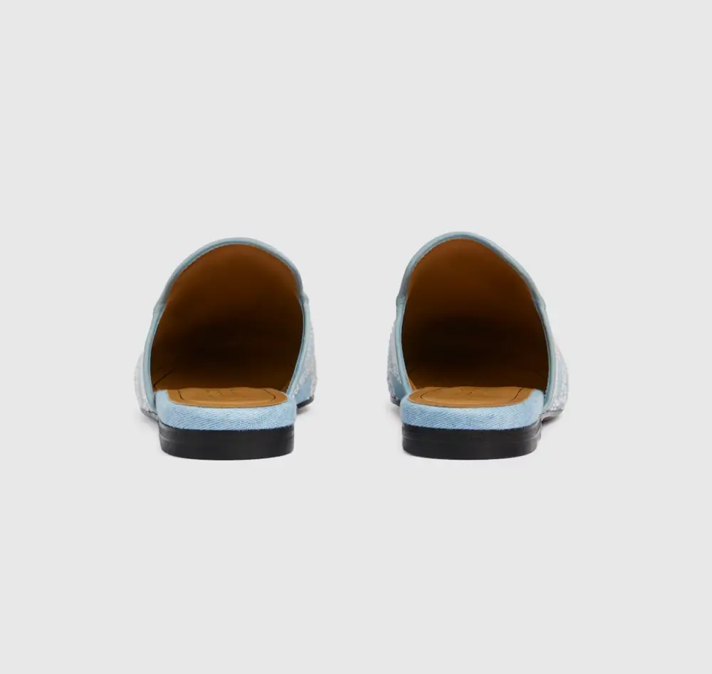Giày Gucci Princetown Slipper 'Blue' 861711-FAFTM-4963 - Ảnh 5