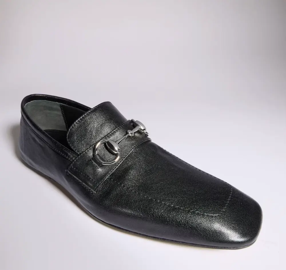 Alternative view of Giày Gucci Ragazzo Loafer 'Black' 871865-AAGEH-1000