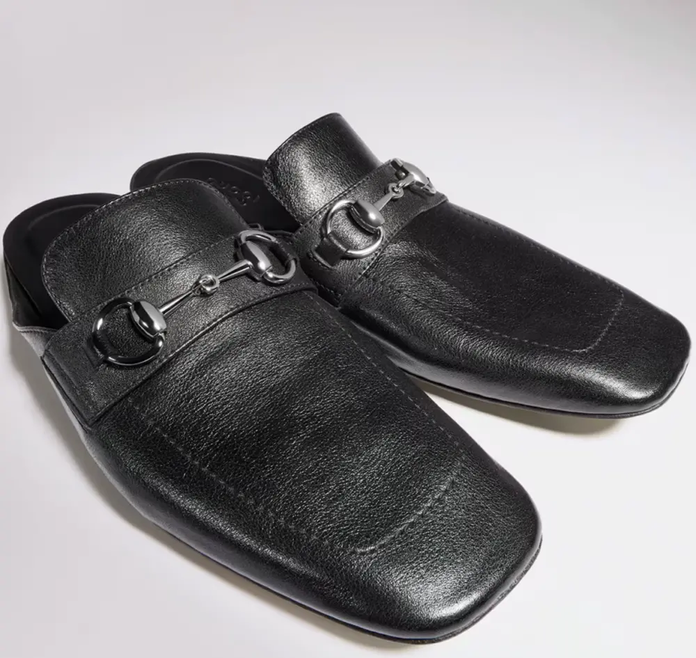 Giày Gucci Ragazzo Mule 'Black' 871875-AAGEH-1000 - Ảnh 3