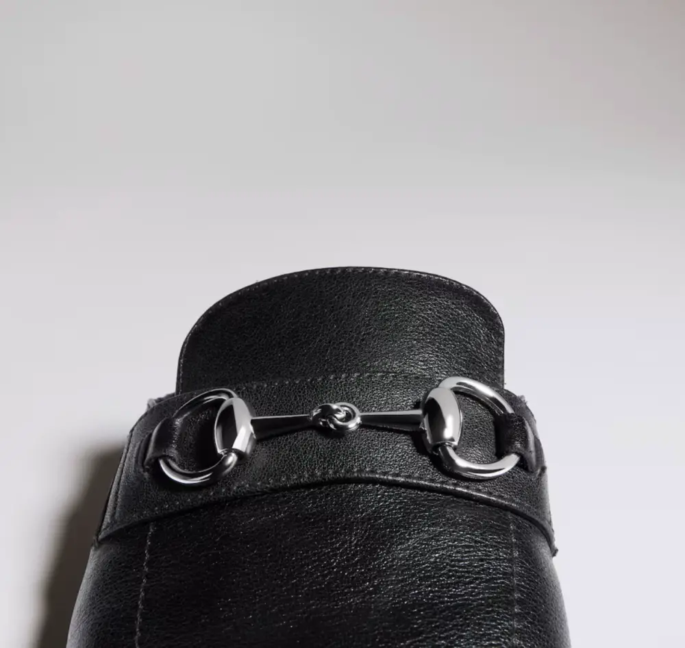 Giày Gucci Ragazzo Mule 'Black' 871875-AAGEH-1000 - Ảnh 4