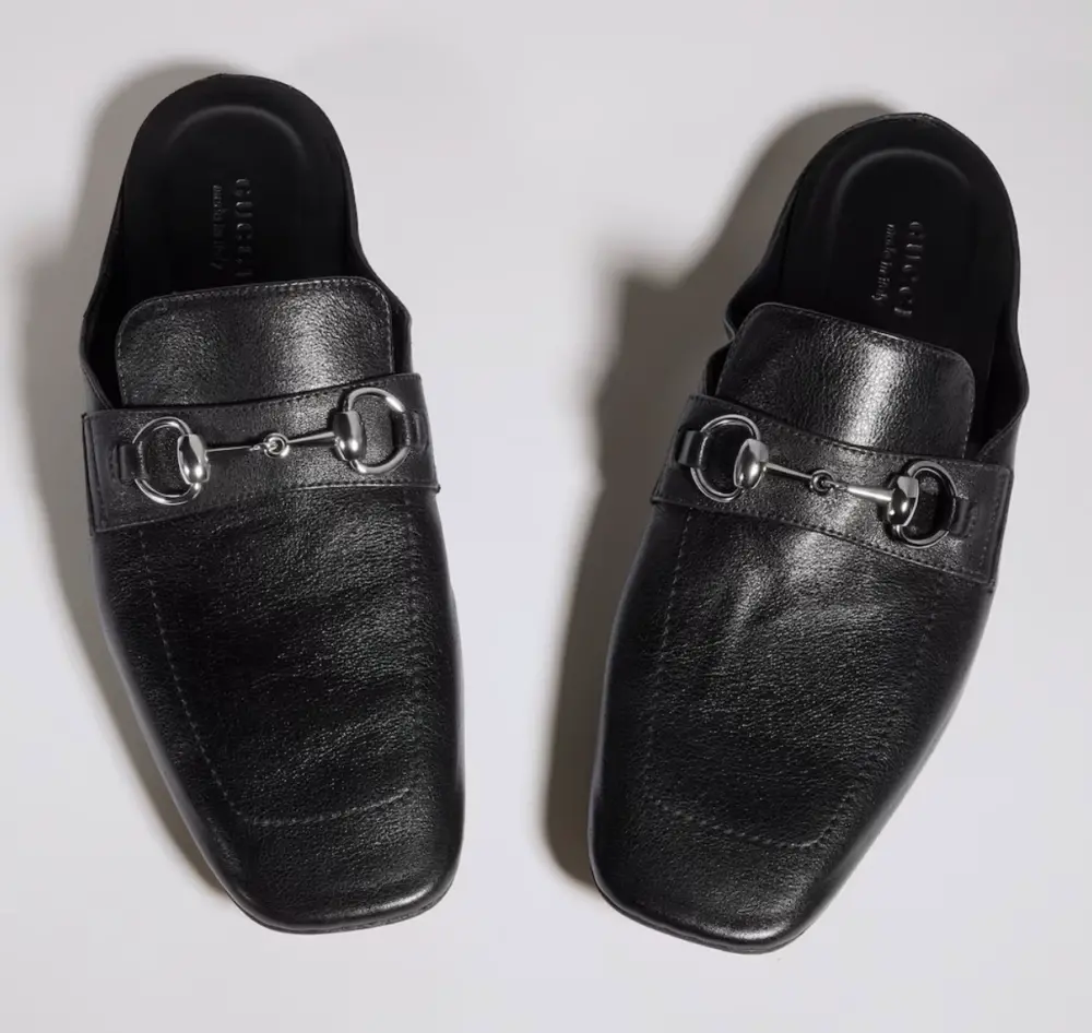 Giày Gucci Ragazzo Mule 'Black' 871875-AAGEH-1000 - Ảnh 6