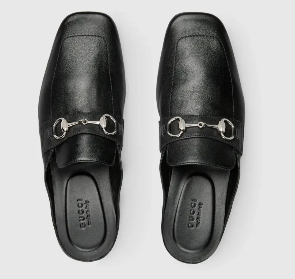 Giày Gucci Ragazzo Mule 'Black' 871875-AAGEH-1000 - Ảnh 8