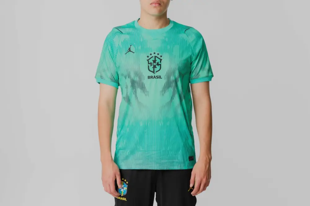 Alternative view of Áo Nike Jordan Brazil 2026 Stadium Goalkeeper Replica IQ3335-369
