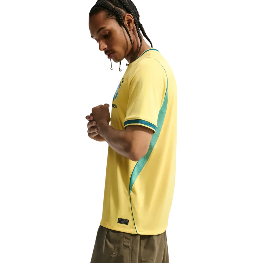 Áo Nike Brazil 2024 Home Jersey 'Yellow' FJ4284-706 - Ảnh 4
