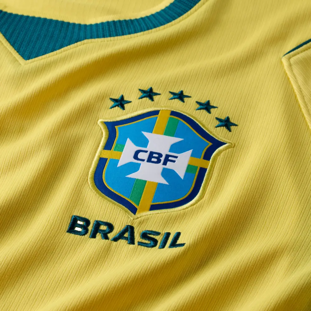 Áo Nike Brazil 2024 Home Jersey 'Yellow' FJ4284-706 - Ảnh 5