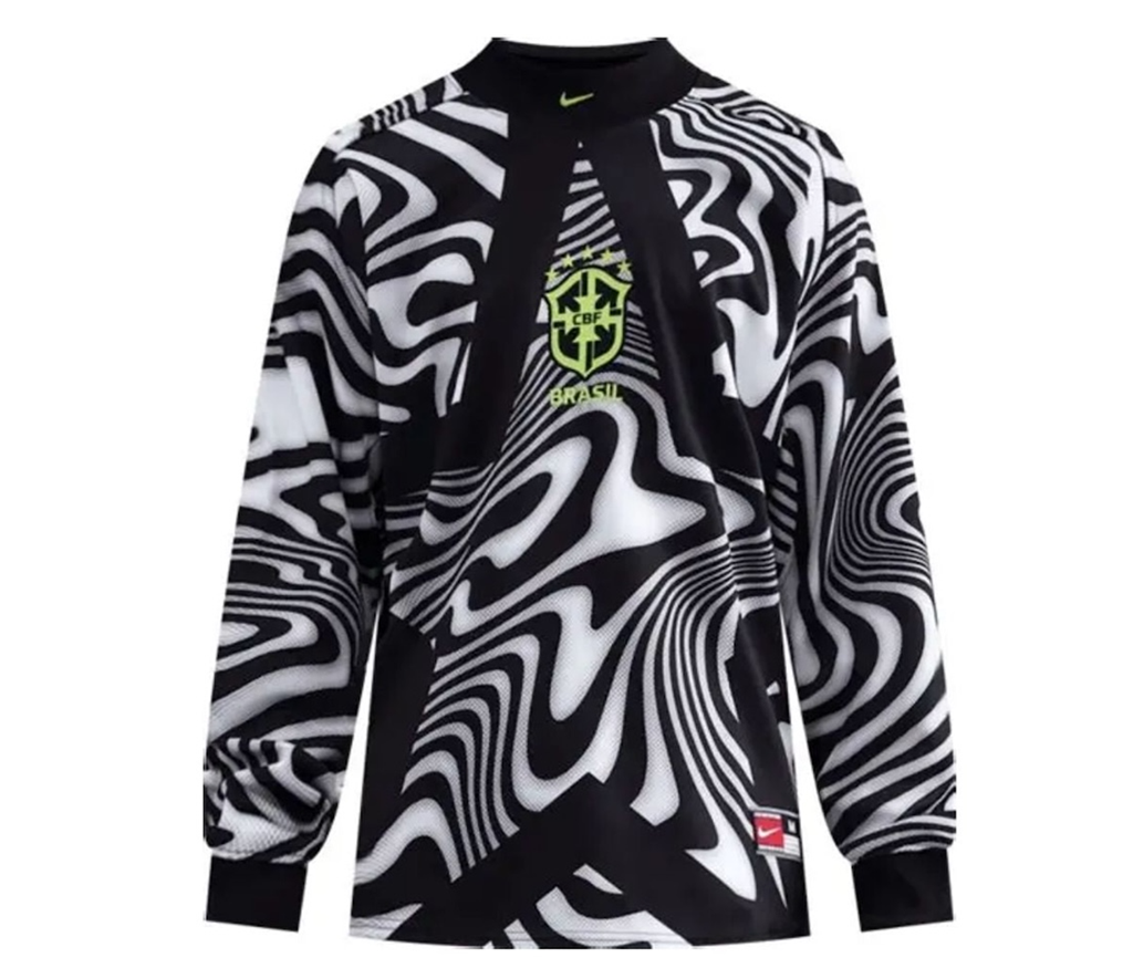 Áo Nike Brazil Hollywood Keeper Jersey 'Black' IO0795-010